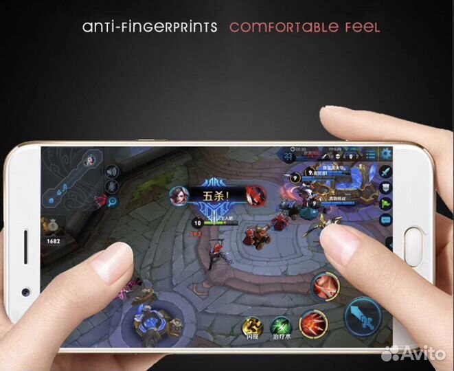 Защитное 5D стекло для Huawei Mate 10 Pro белое