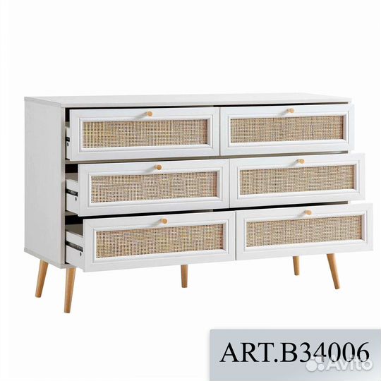 Комод на 6 ящиков горизонтальный B34006.60