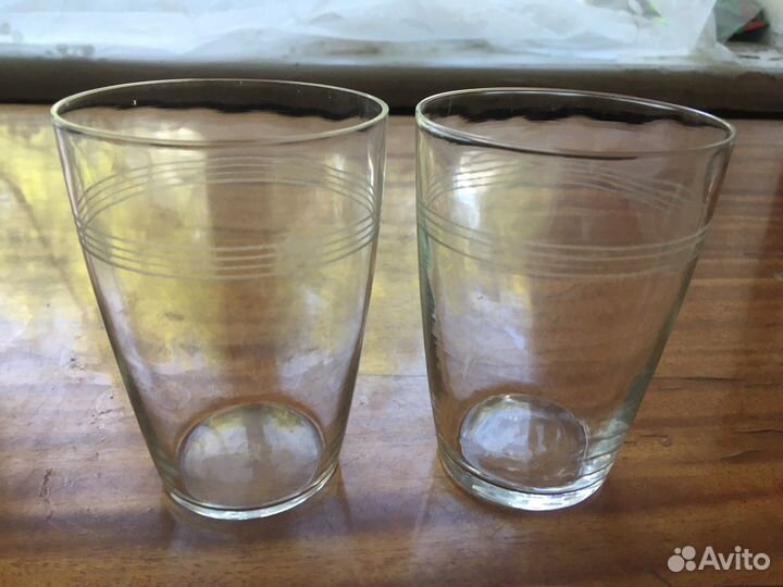 Хрустальная ваза и стопки СССР