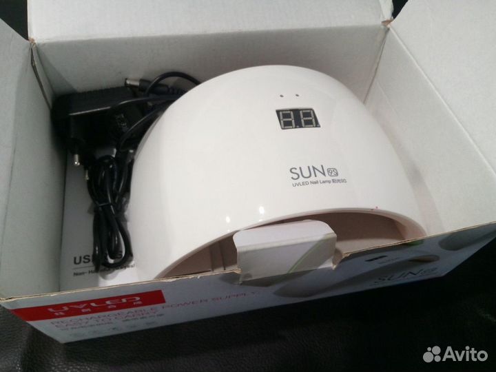 UV LED SUN 9C 9S 24W сенсорная лампа новая