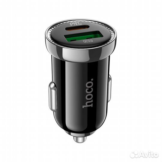 Автомобильное зарядное устройство hoco Z44 Leading