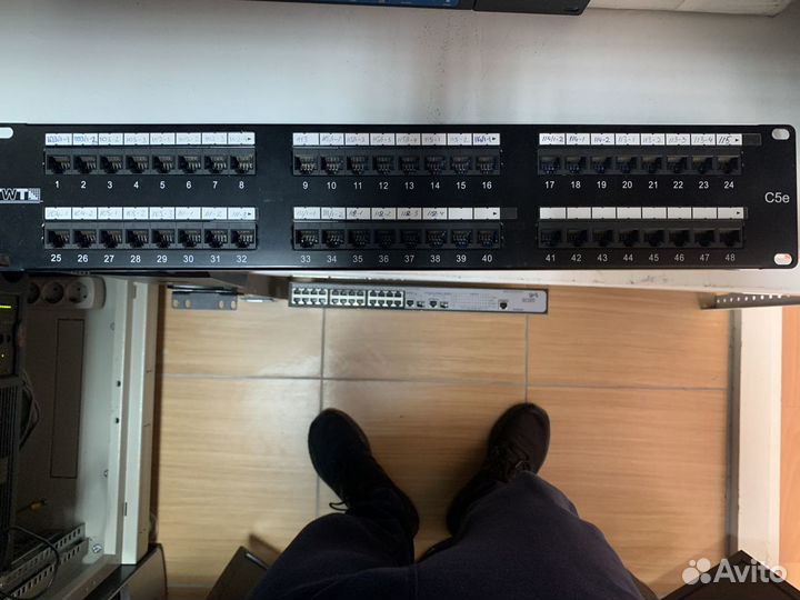 Патч панель TWT C5e