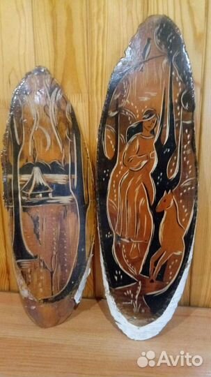 Деревянное панно(берёза)