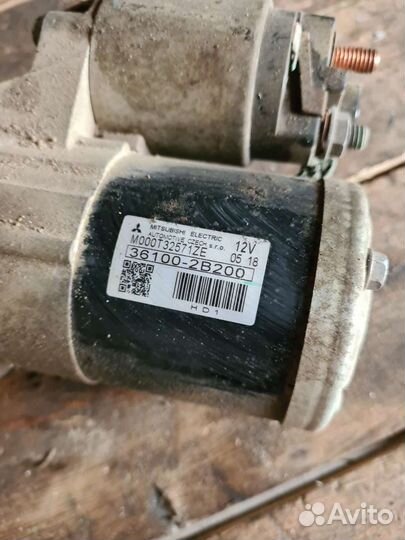 Стартер hyundai i30.2010 год