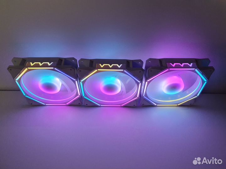 Корпусный вентилятор Линглон 120мм 4Pin+argb 5v