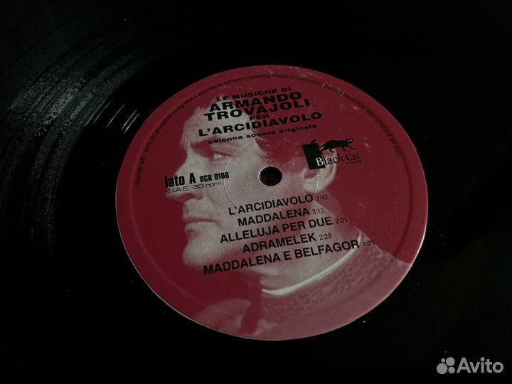 Винил soundtrack A. Trovaioli – L'Arcidiavolo 2xLP