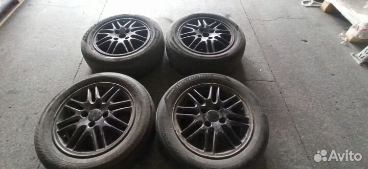 Колесные литые диски чёрные,R15