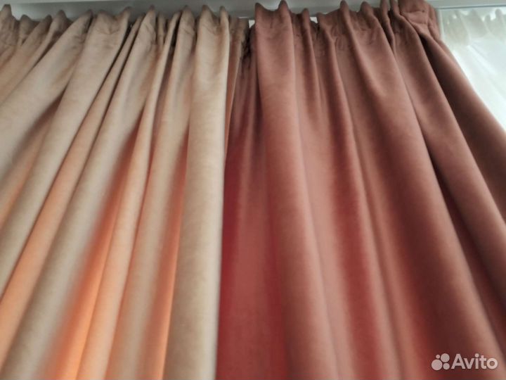 Шторы бархат
