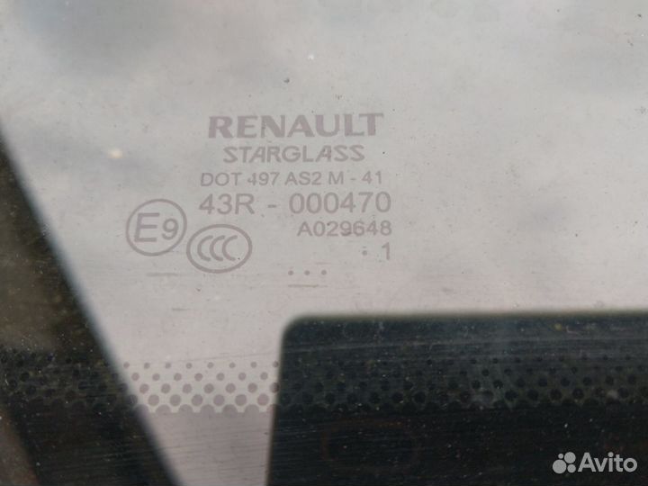Стекло кузовное правое левое рено лагуна 3 купе