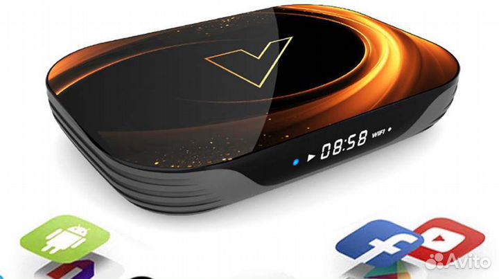 AndroidTV приставка Vontar X3, (4-32Gb),Android 9