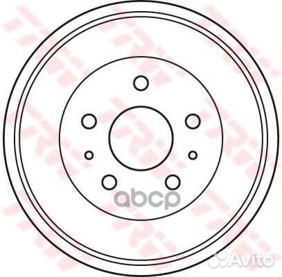 Барабан тормозной ford: focus ii 1.4/1.6/1.6 lp