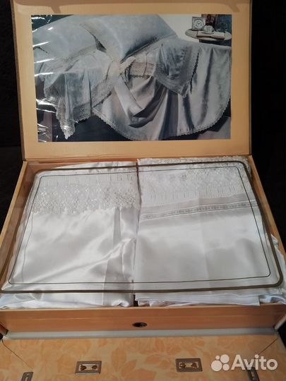 Шёлковое постельное белье евро