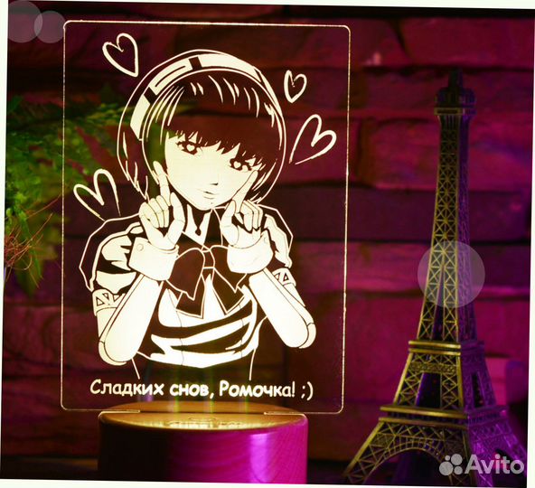 Детский светильник-ночник на подарок