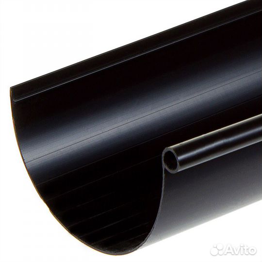 Желоб водосточный 130x3000 мм цвет коричневый