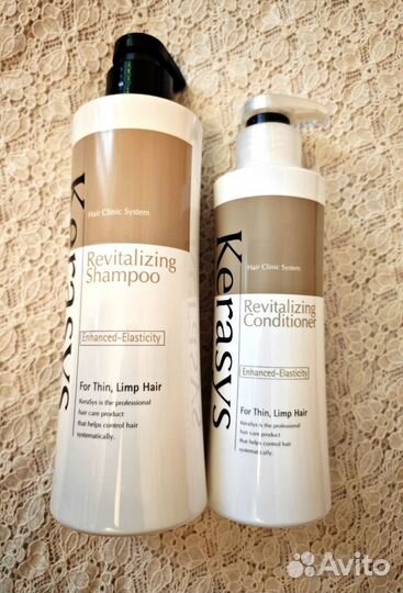 Набор шампунь и кондиционер для волос Kerasys