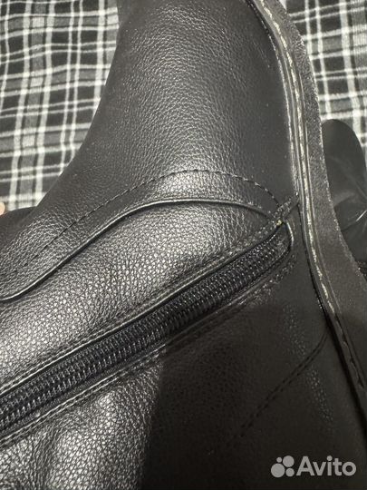 Сапоги зимние, натуральная кожа