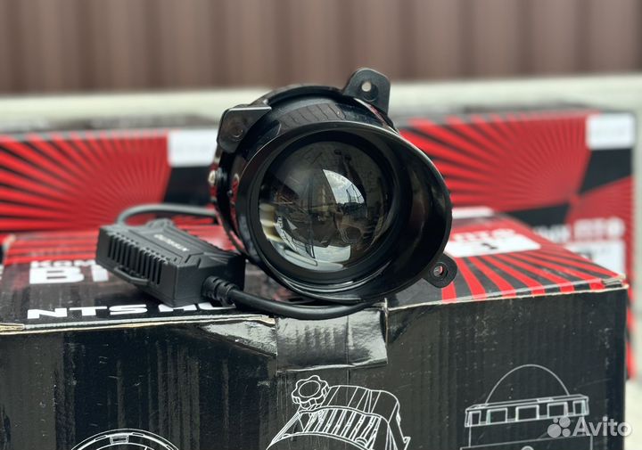 Противотуманные фары BI-led Калина, Гранта 3 реж