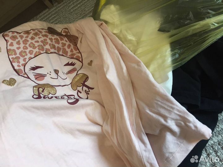 Вещи пакетом для девочки на 122-134