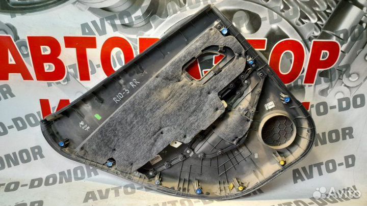 Обшивка двери задняя правая Kia Rio 3 седан 1.6