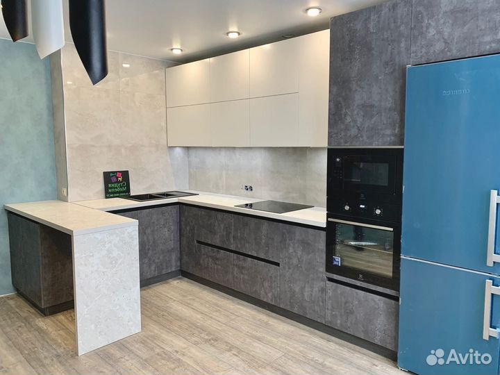 Кухня пвх угловая. Рассрочка ars 1935