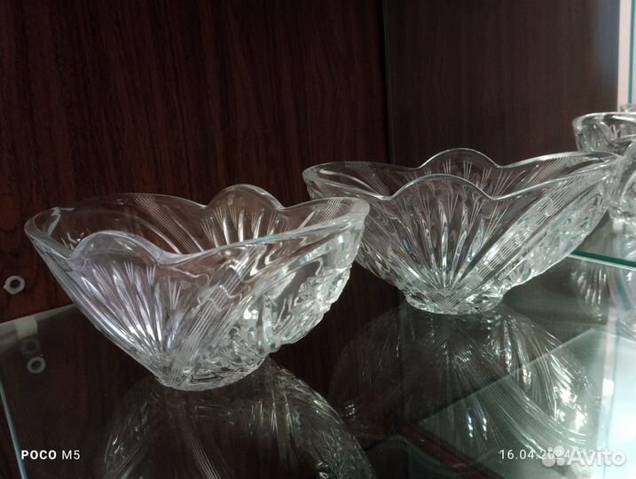 Хрустальная салатница