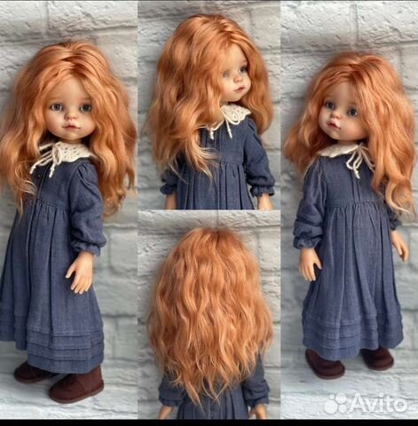 Парик для куклы Паолы
