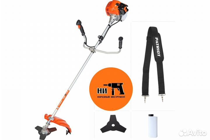 Триммер бенз. patriot PT 553 объем 52сс,3,0 л.с