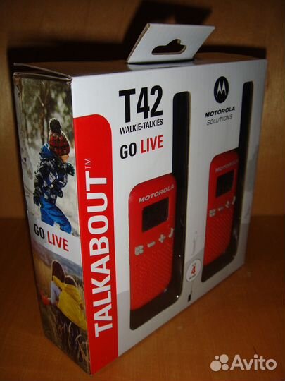 Motorola Talkabout T42 Red