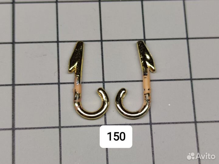 Серьги и заколки для кукол Барби