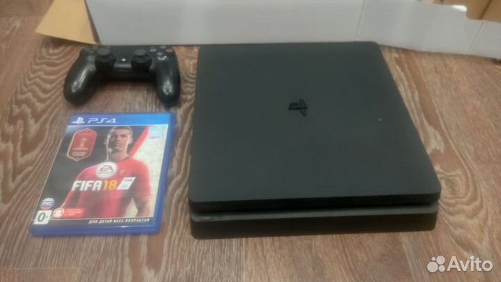 Sony PlayStation 4 slim 500 Гб (топ игры)