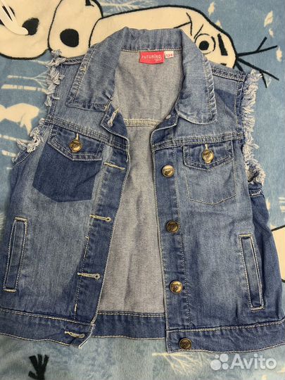 Одежда для девочки пакетом рост 134