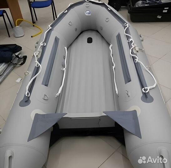 Лодка пвх Stormline Heavy Duty Air Light 360 серая