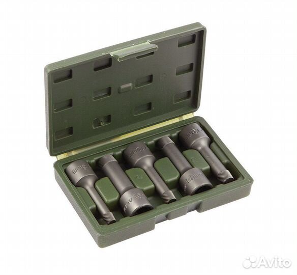 Набор экстракторов 1/2'' 8, 10, 12, 14, 16 мм