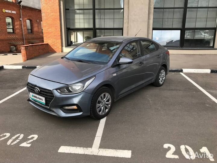 Hyundai Solaris 1.4 AT, 2017, 212 435 км