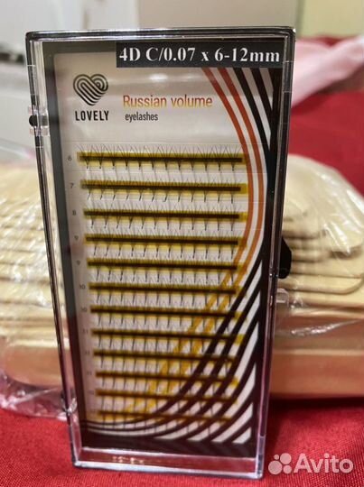 Ресницы для наращивания lovely