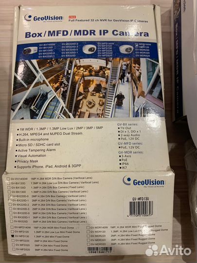 Видеокамеры VidaTec, geovision