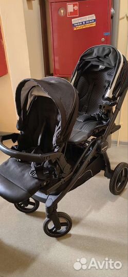 База для коляски для погодок peg Perego team