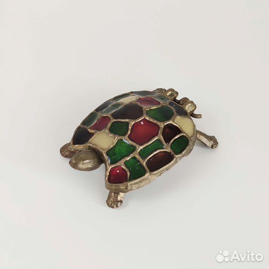 Черепаха-шкатулка коллекция металлическая