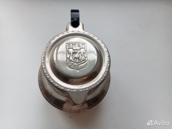 Молочник сливочник СССР винтаж ретро металл