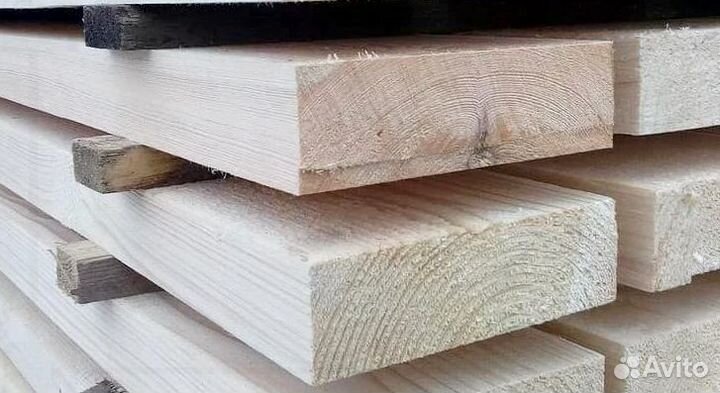 Доска обрезная от производителя 25х150х6000
