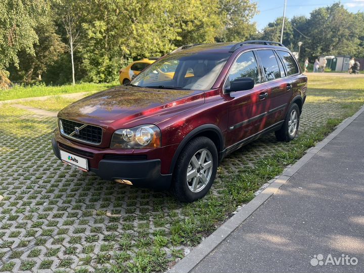 Volvo XC90 2.5 AT, 2004, 250 000 км