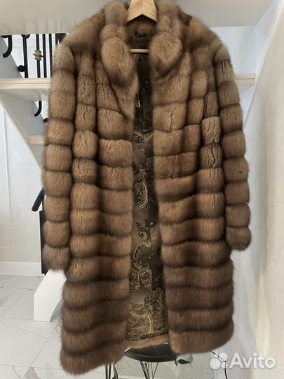 Шуба и шапка из соболя