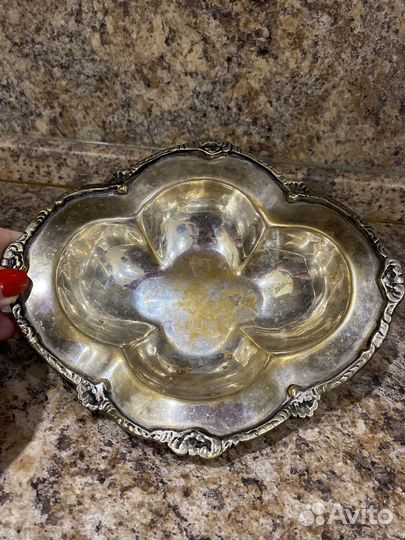 Винтажная ваза серебрение Германия