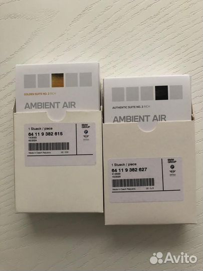 Ароматизатор картриджи bmw ambient air