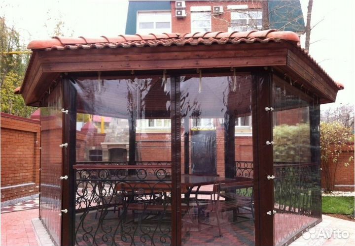 Мягкие окна на террасу