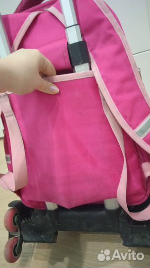 Ортопедический рюкзак на колесах бу