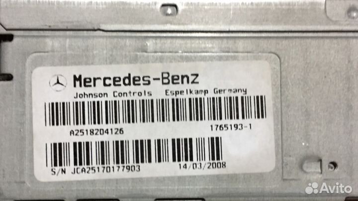 Проигрыватель CD/DVD Mercedes A2518204126
