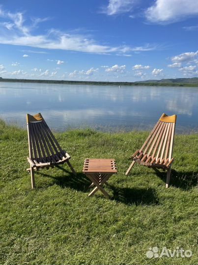 Шезлонг, стул Кентукки, Кресло садовое, складное