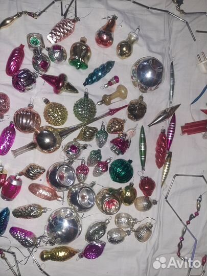 Новогодние игрушки СССР советские