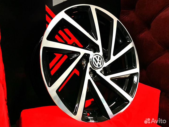 Диски литые R16 5*100 Volkswagen Polo, Skoda Rapid